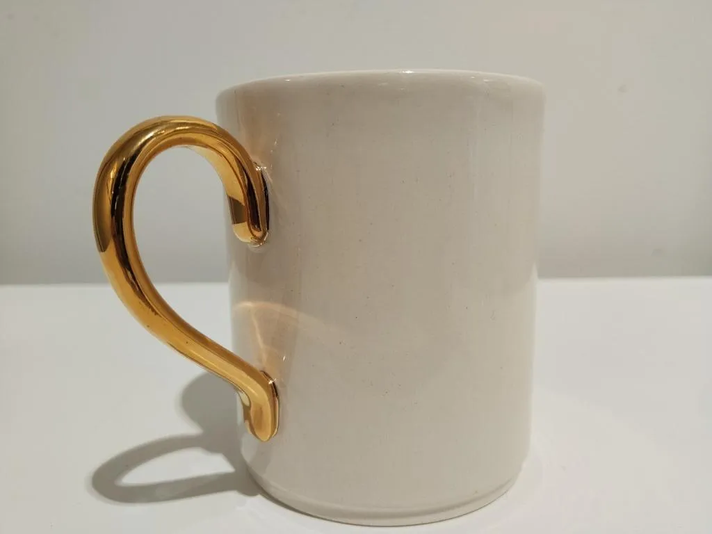 24K Gold Porcelain Cup Amphora 4