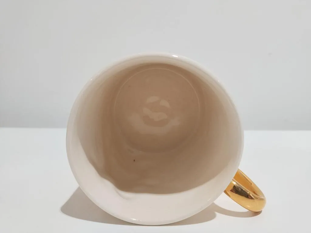 24K Gold Porcelain Cup Saint George 5