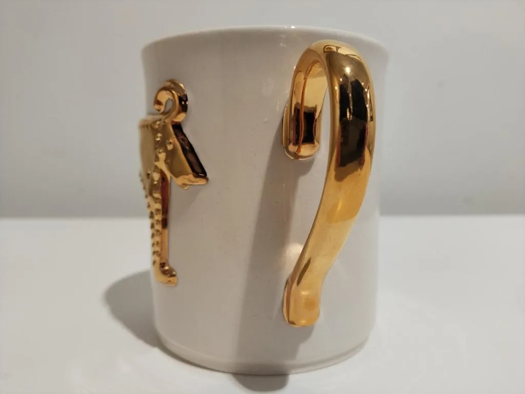 24K Gold Porcelain Cup World's First Gold 2