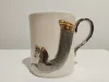 24k Gold Porzellanbecher Rhyton 1