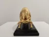24k Vergoldete Bronzeskulptur Stier 5