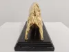 24k Vergoldete Bronzeskulptur Stier 7
