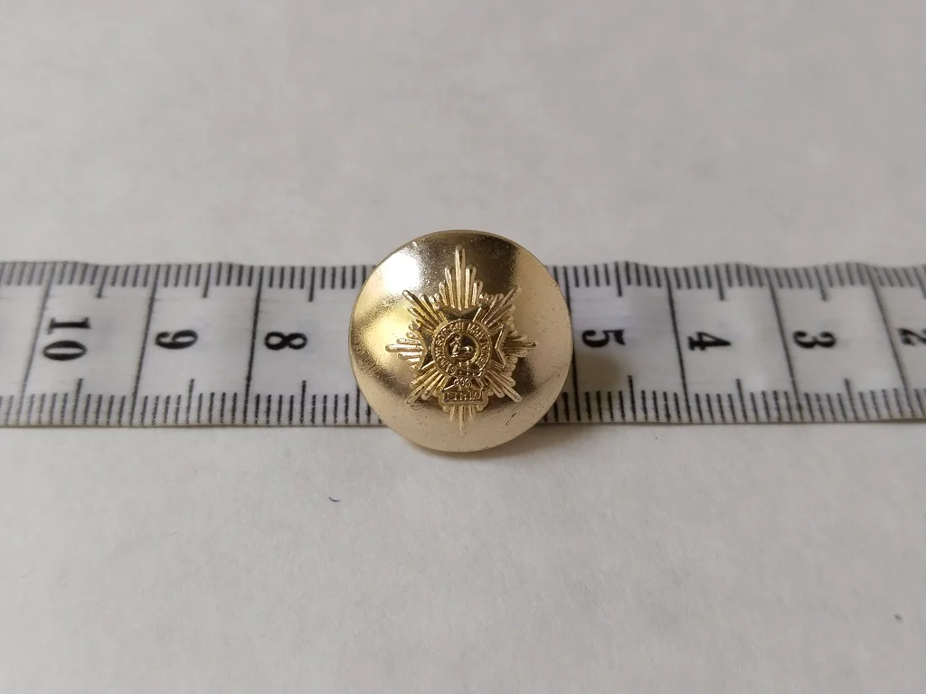 6 Military Uniform Buttons Worcestershire And Sherwood 6