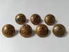 7 Brass Military Buttons The Royal Regiment Of Artillery 1