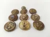 8 Ceremonial Royal Military Buttons Boris III Kingdom of
