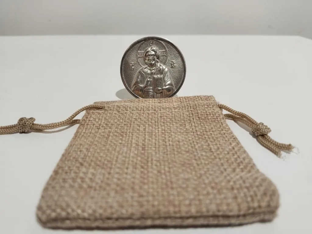 999 Silver Medallion Jesus Christ ICOiN 6