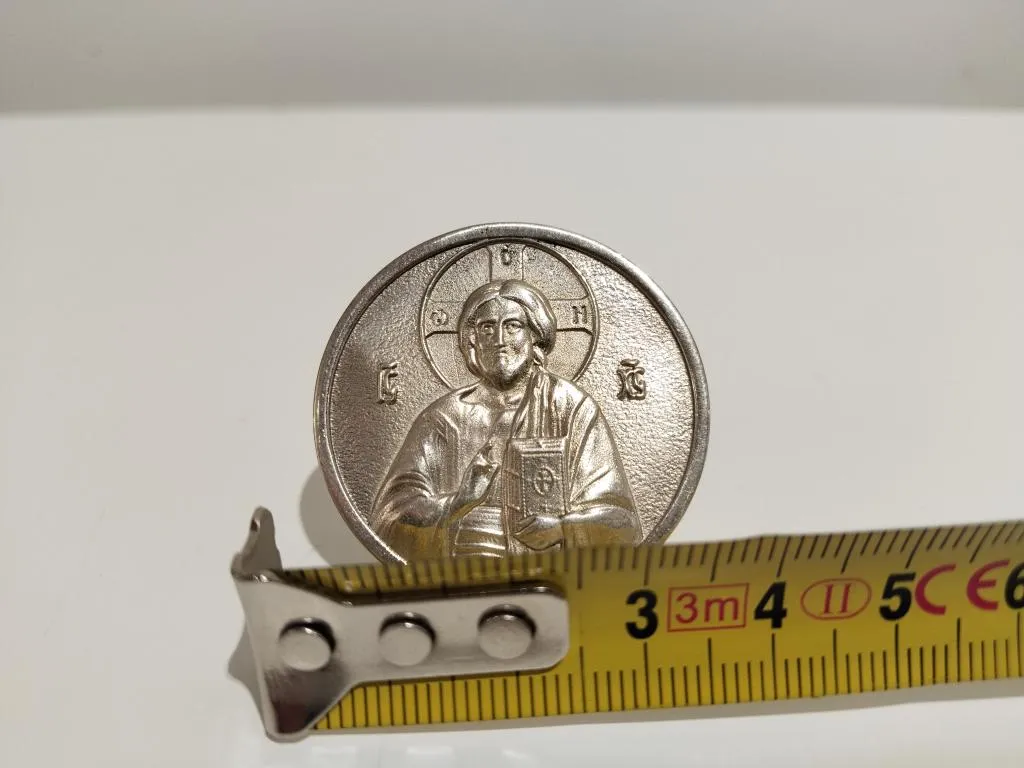 999 Silver Medallion Jesus Christ ICOiN 7