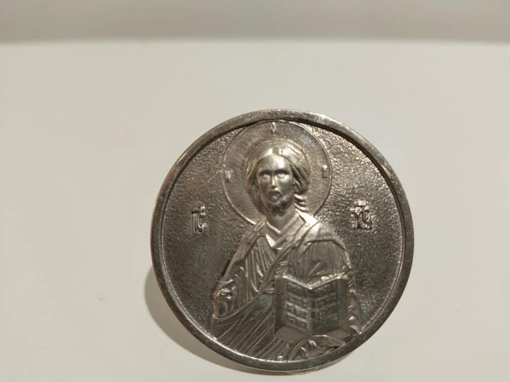 999 Silver Medallion Jesus ICOiN 1
