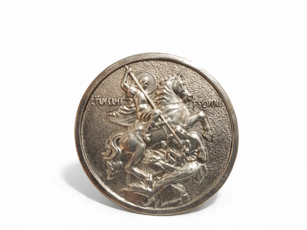 999 Silver Medallion St George ICOiN