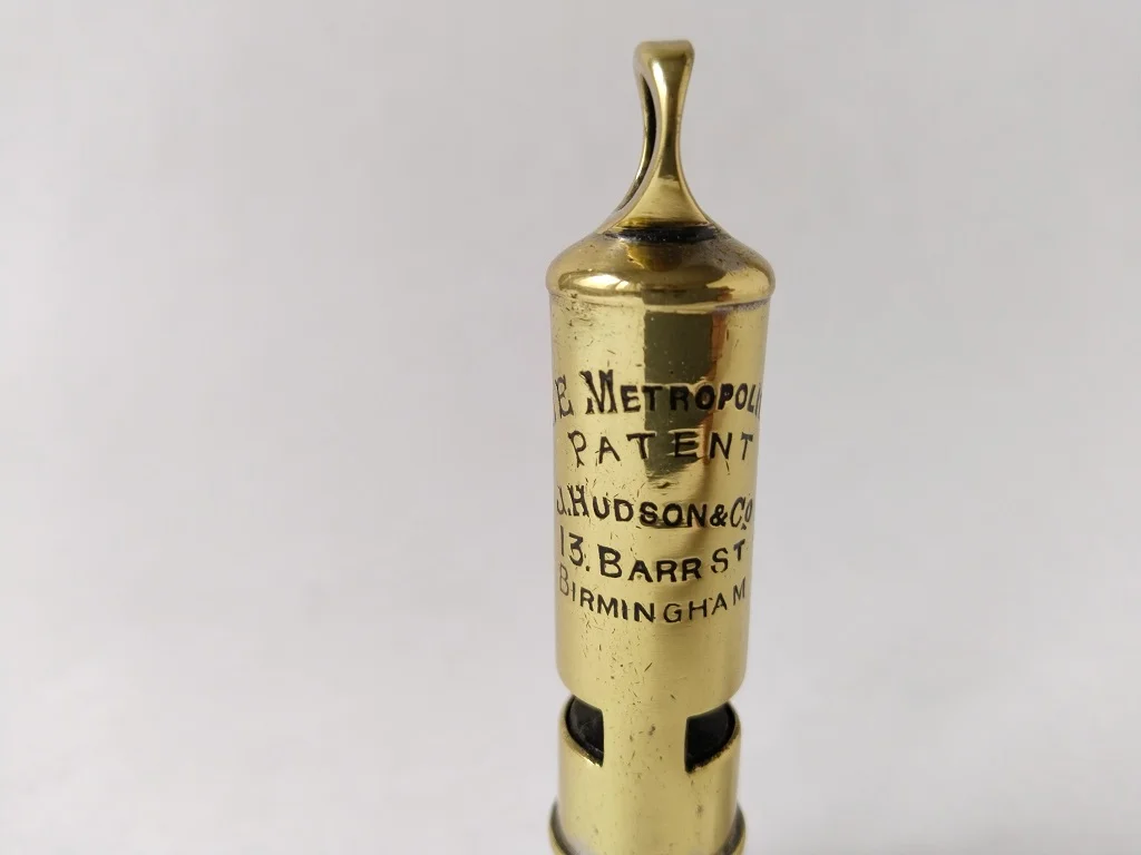 Acme The Metropolitan Police Whistle J Hudson And Co 1