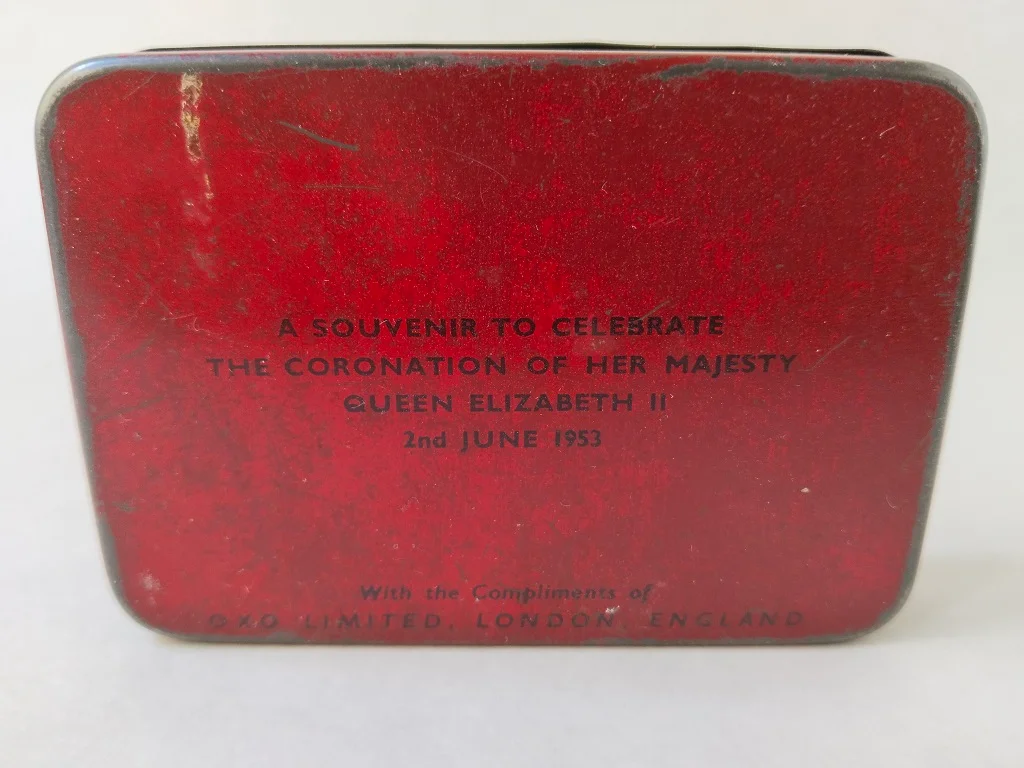 Alte Blechdose Krönung Von Königin Elizabeth II Vintage 6