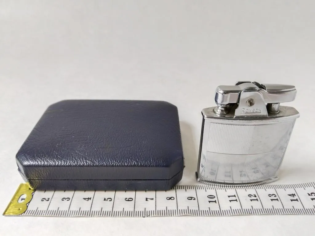 Altes Ronson Standard Trim Pocket Feuerzeug 1954 12