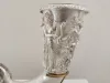 Ancient Stil Greek Silver Rhyton mit Pferdekopf 6