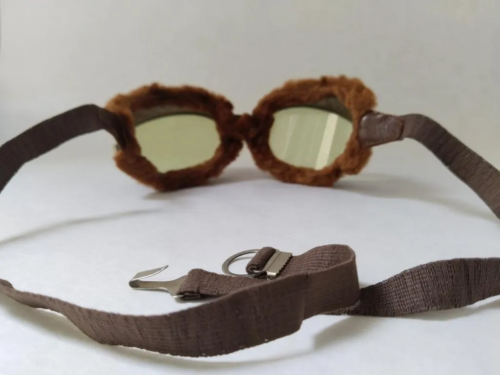 Antique Early 1900s JBJ Lunettes Goggles For Automobilists 4