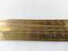 Antique French Folding Brass Ruler 3