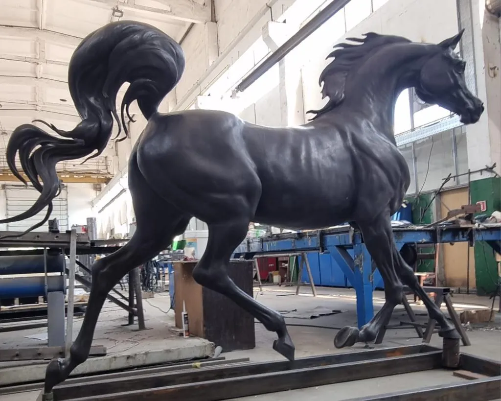 Arabian Horse Bronze Sculpture 1