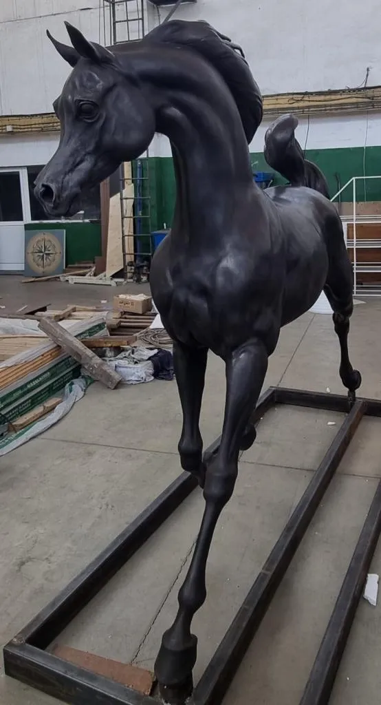 Arabian Horse Bronze Sculpture 9