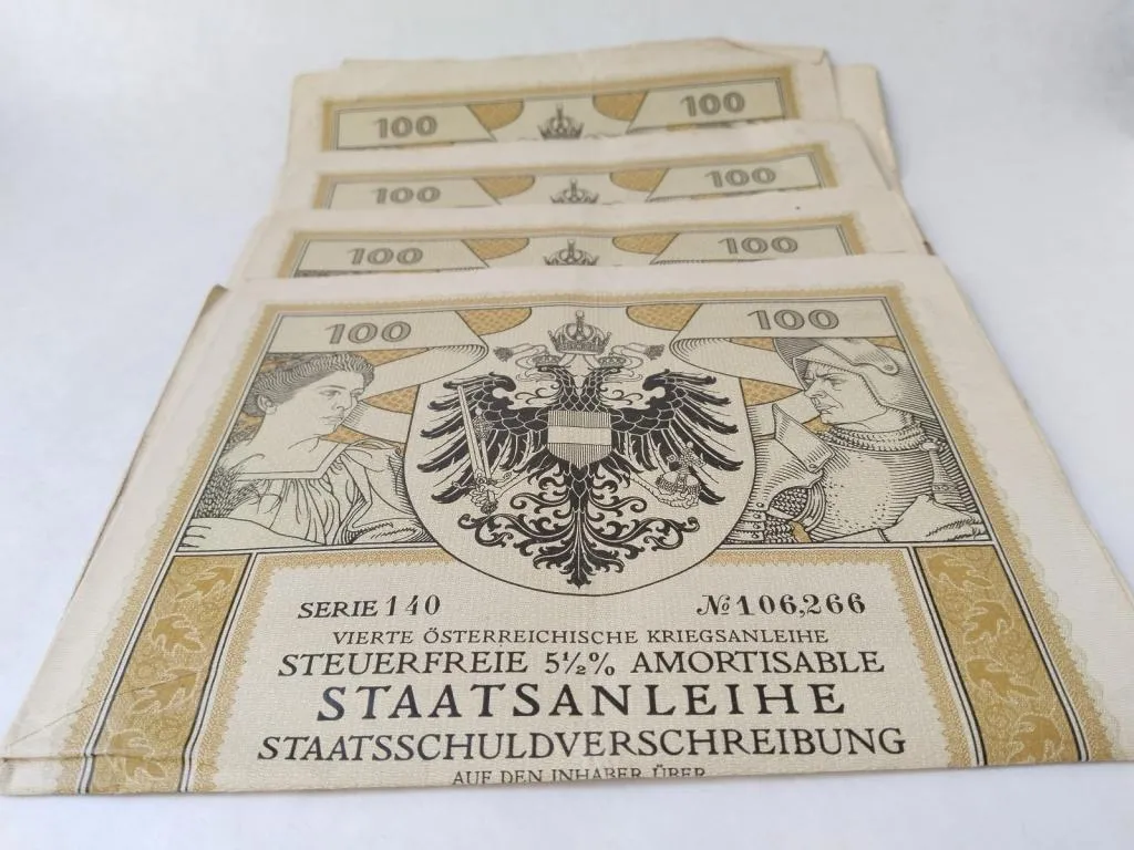 Austro-Hungarian Empire WWI Bond 1