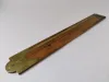Boxwood Folding Rule with Brass Slides Two-Feet Two-Fold 1
