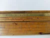 Boxwood Folding Rule with Brass Slides Two-Feet Two-Fold 5