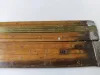 Boxwood Folding Rule with Brass Slides Two-Feet Two-Fold 6