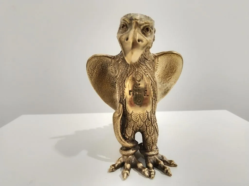 Brass Eagle Statue 5