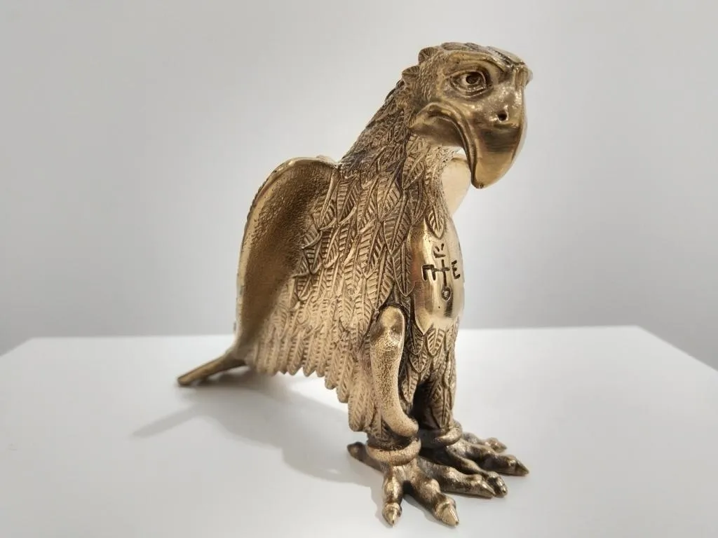 Brass Eagle Statue 6