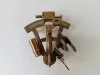 Brass Navigation Sextant Nautical Instrument Sailing Tool 12