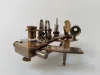 Brass Navigation Sextant Nautical Instrument Sailing Tool 5