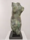 Bronze Classical Greek Female Torso Sculpture 8