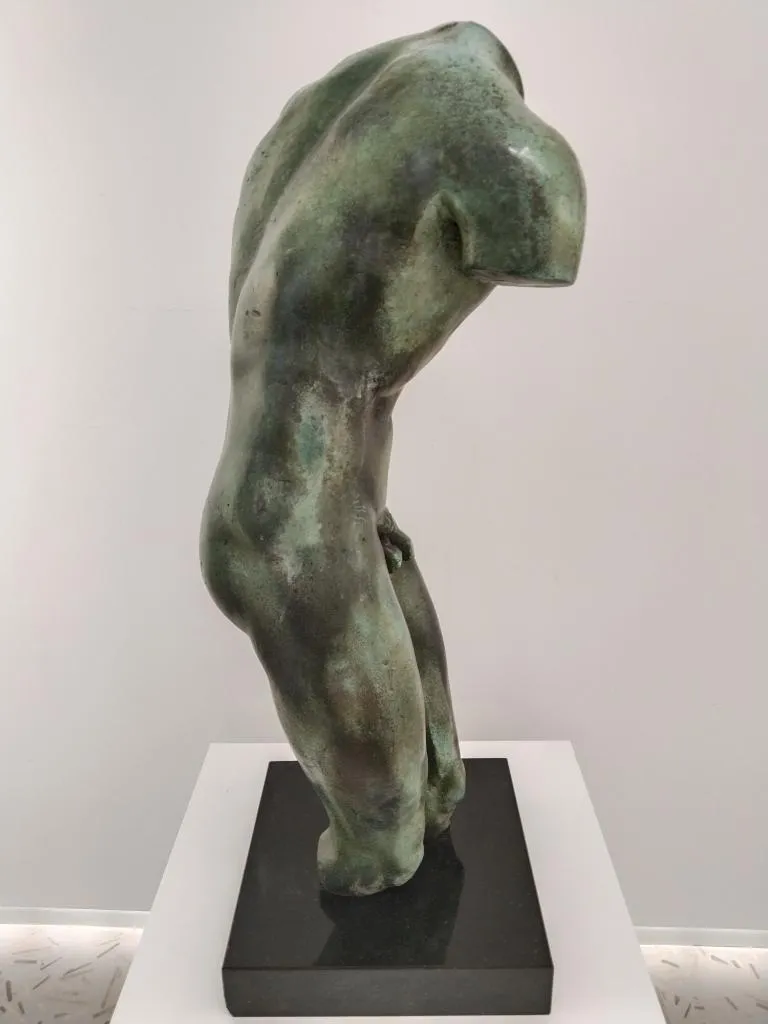 Bronze Classical Greek Male Torso Sculpture 2