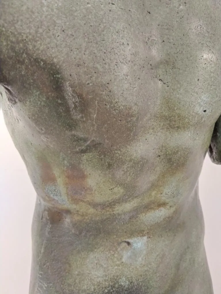 Bronze Classical Greek Male Torso Sculpture 8