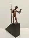Bronze Fisher Boy Statue 1