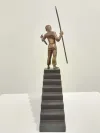 Bronze Fisher Boy Statue 5