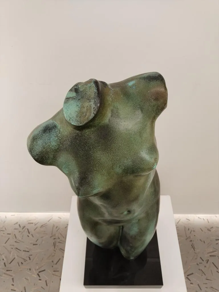 Bronze Griechische Skulptur Frau 10