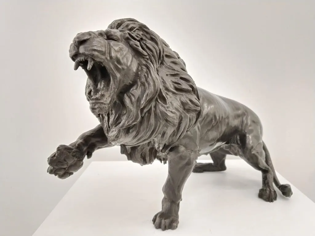 Bronze Lion II Sculpture 1
