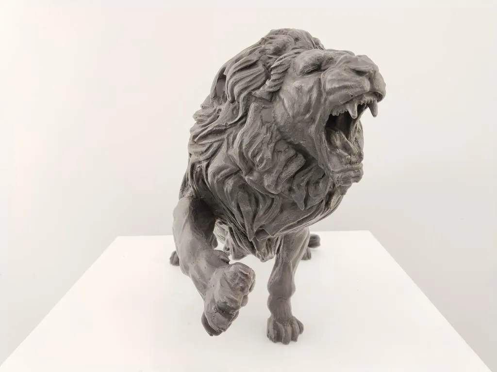 Bronze Lion II Sculpture 2