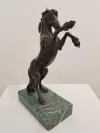 Bronze Rearing Horse Statue 4