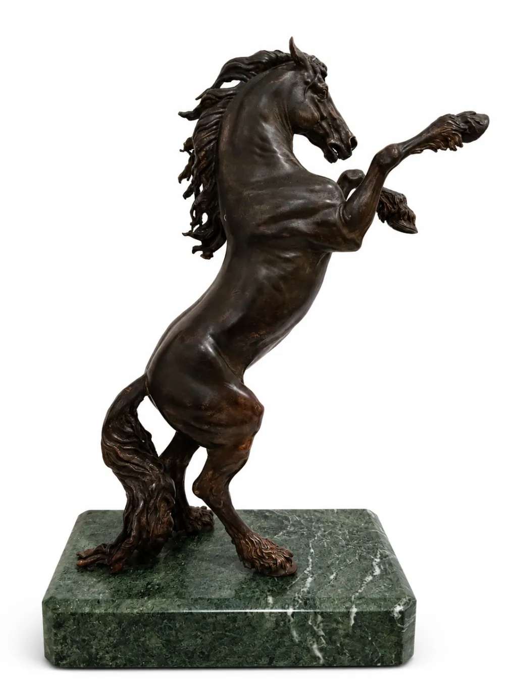 Bronze Rearing Horse Statue