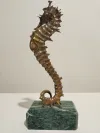 Bronze Seehorse Sculpture 5
