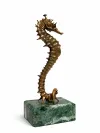 Bronze Seehorse Sculpture