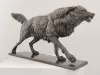 Bronze Wolf II Sculpture 2