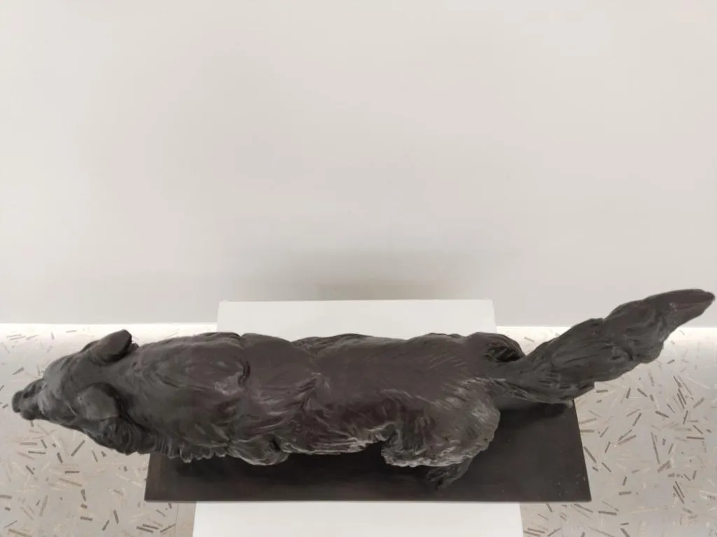 Bronze Wolf II Skulptur 11