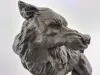 Bronze Wolf Sculpture 8