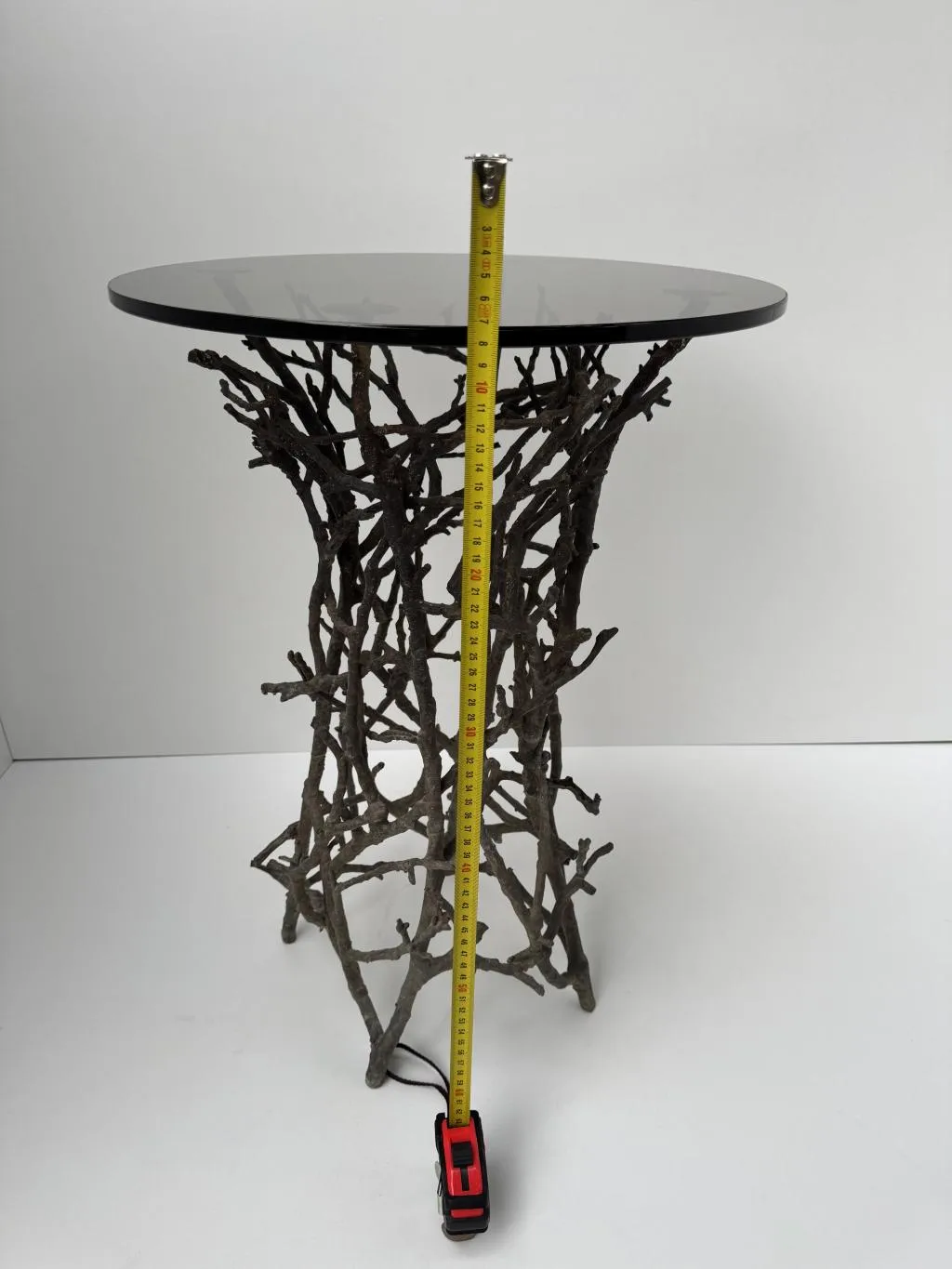 Cafe Bronze Gartentisch im Zweig-Design für Outdoor-Bereich 8