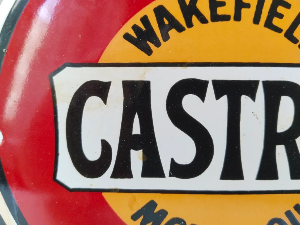 Castrol Wakefield Motor Oil Enamel Sign Reproduction 2