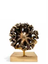 Contemporary Cast Bronze Sculpture Organic Geometry I