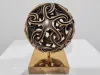 Contemporary Cast Bronze Sculpture Organic Geometry IV 2