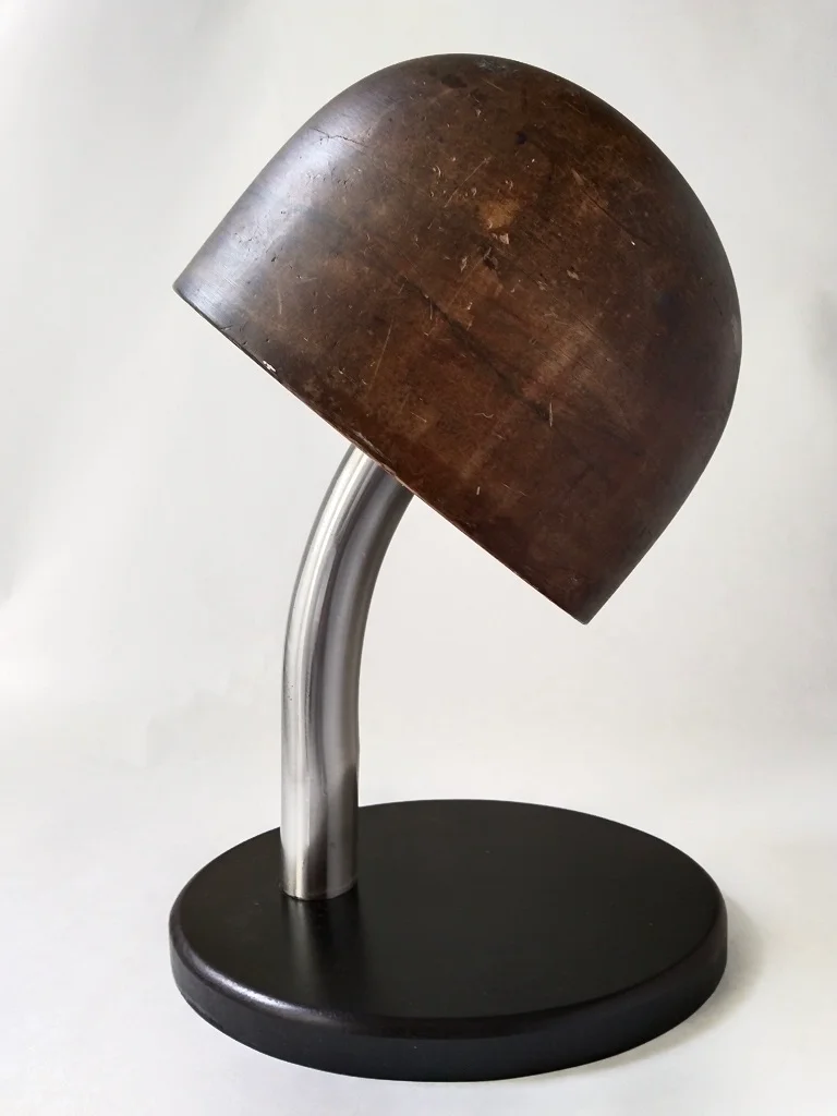 Cowboy Hat Holder Wooden Table Top Craft Hat Stand Display 4