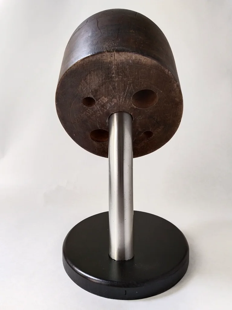 Cowboy Hat Holder Wooden Table Top Craft Hat Stand Display 5